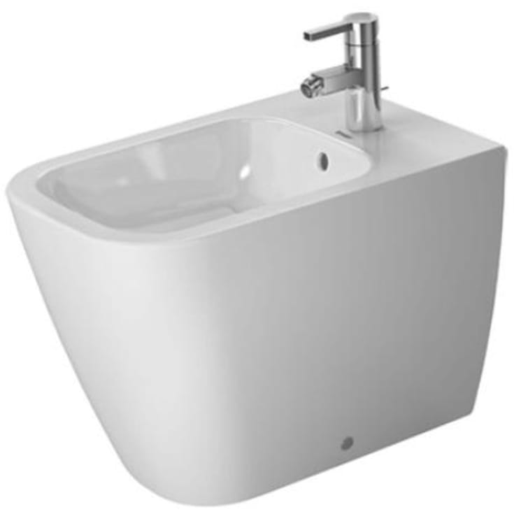 Duravit Happy D.2 bidet, gulvstående, rengjøringsvennlig, hvit