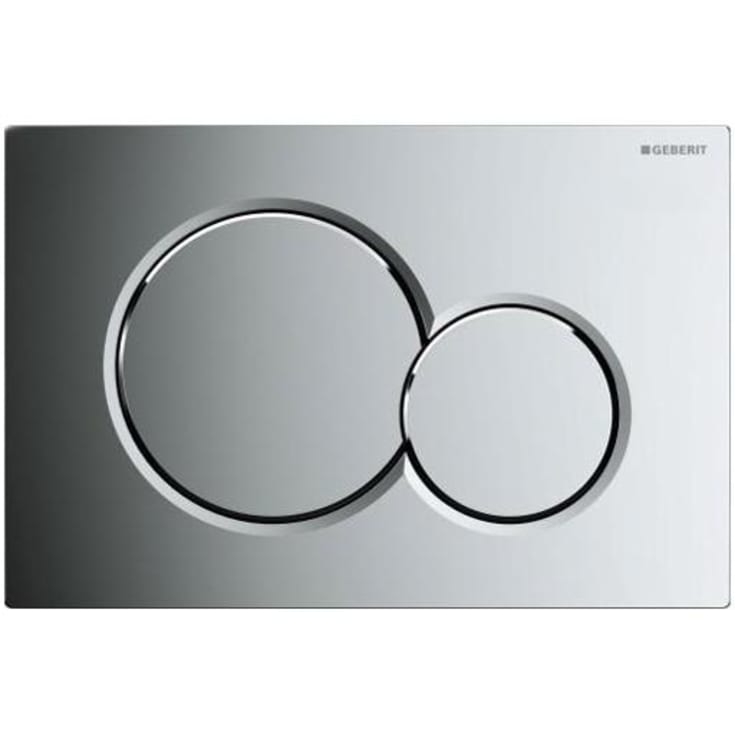 Geberit Sigma 01 betjeningsplate, krom