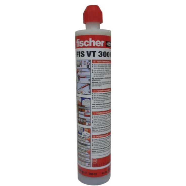 Fischer injektionsmasse VL300T til forankring, 300 ml