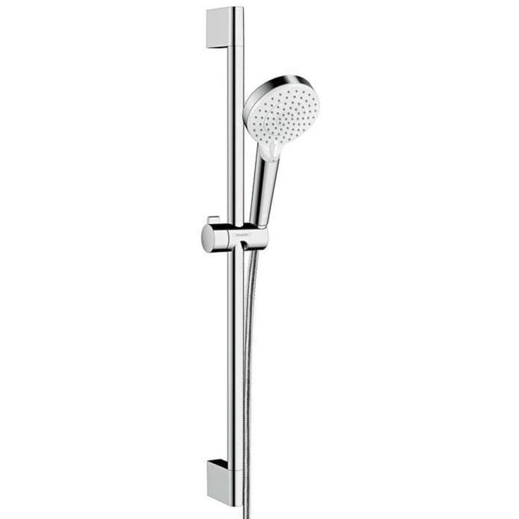 Hansgrohe Cormetta Vario dusjsett m/EcoSmart, krom/hvit