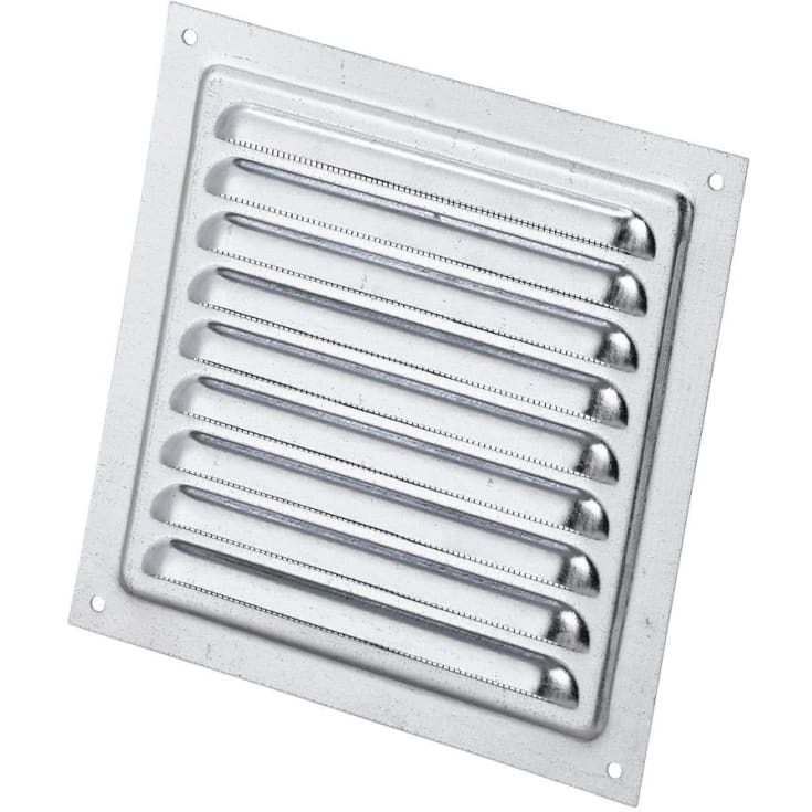 Duka lamelldeksel, 125x125 mm, aluminium