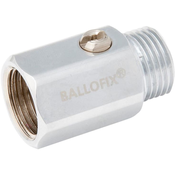 Ballofix kuglehane 3/4" Muffe/Nippel uden greb