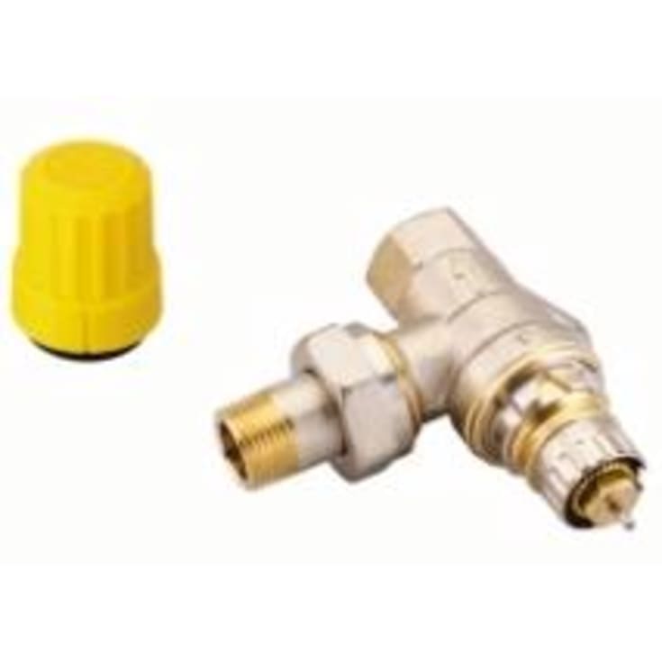 Danfoss RA-UR radiatorventil, vinkelløbende 1/2"