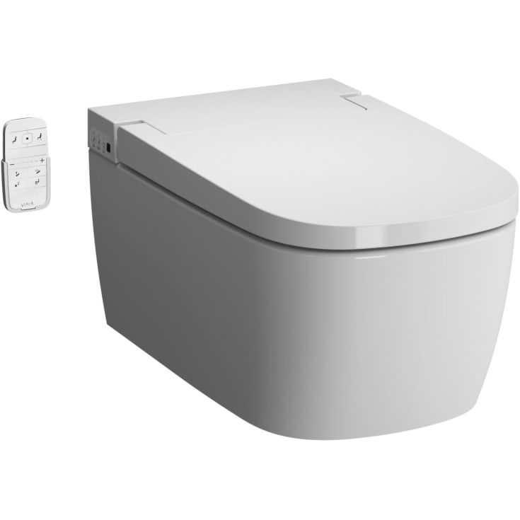 VitrA V-care Basic douchetoilet, uden skyllekant, hvid