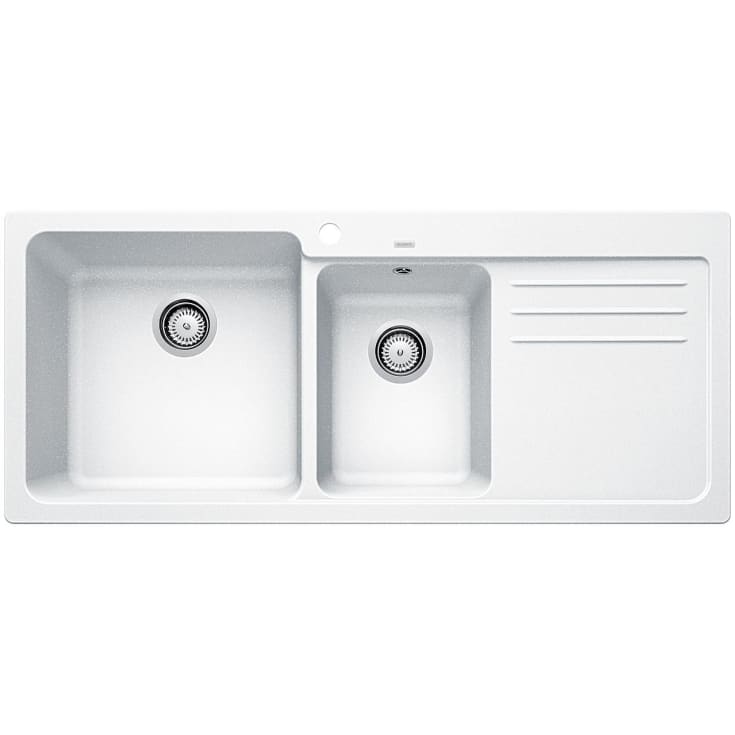 Blanco Naya 8 S UX køkkenvask, 116x50 cm, hvid