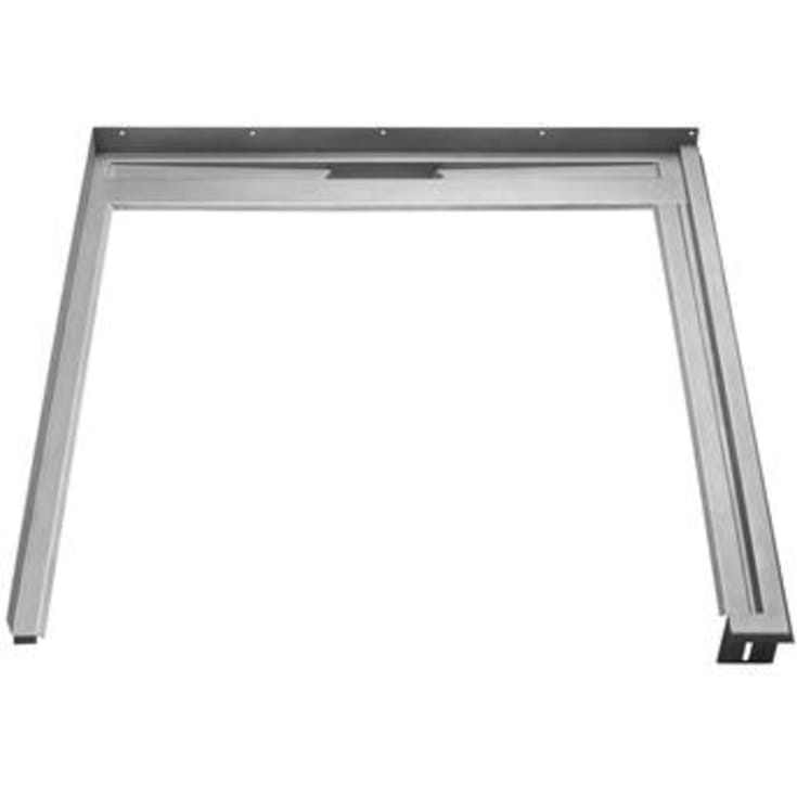 Unidrain ShowerLine fast modul, 90 cm afløb, til 90 cm glasvæg, højrestillet