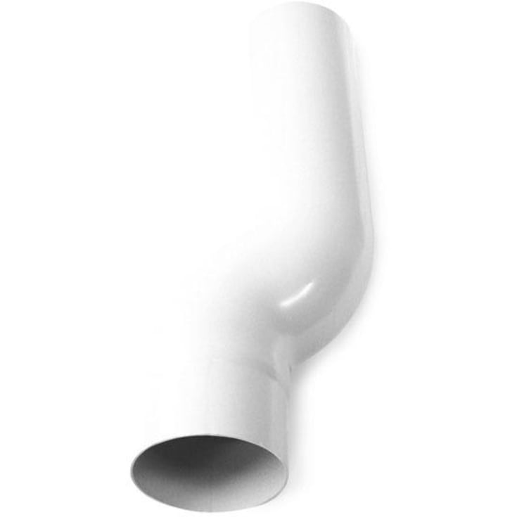 75 mm nedløpsrør hvit Plastmo