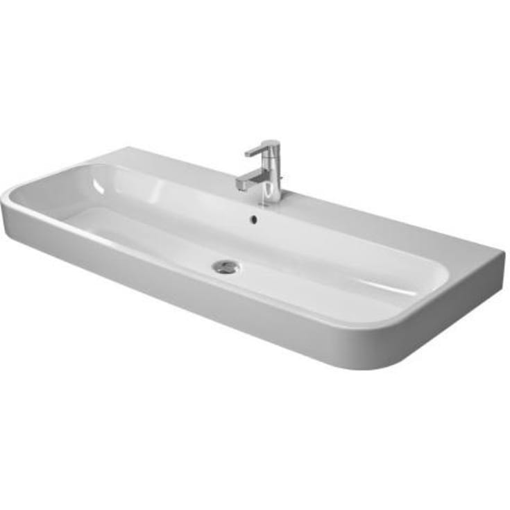 Duravit Happy D.2 tvättställ, 120x50,5 cm, vit