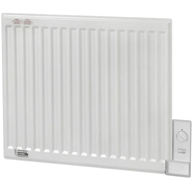 Radiator oljefylt 350W m/plugg, H:600 mm, m/vegg/gulvstativ