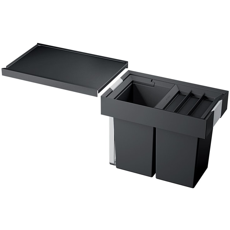 Blanco Flexon II 30/2 kildesorteringssystem, 16 liter, sort