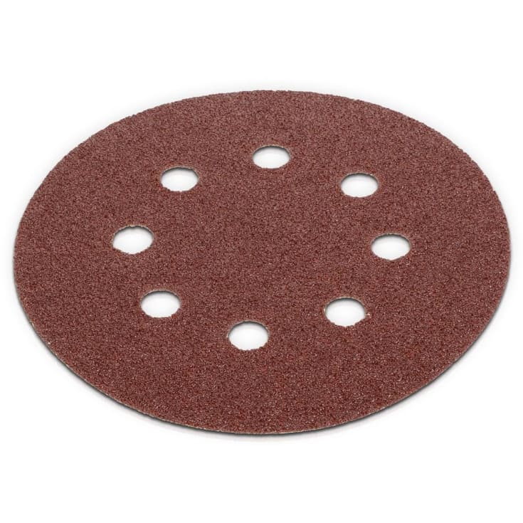 Kreator sandpapper, för excenterslipmaskiner, Ø125 mm, korn 80, 5 st