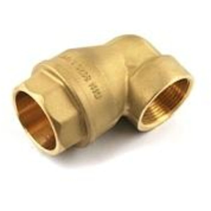 Isiflo 90° vinkel med muffe 32 mm x 1"