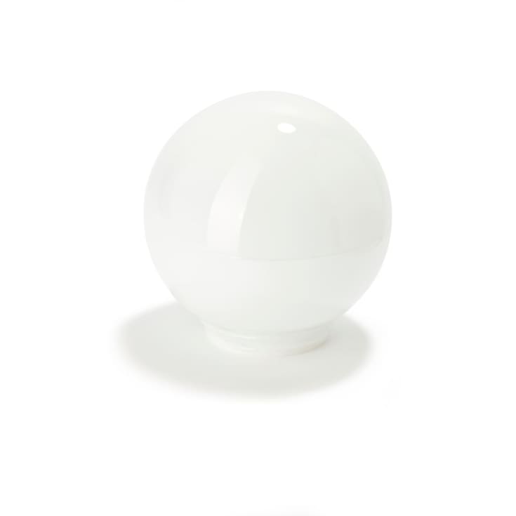 Glaskuppel, Ø150 mm, Opal hvid