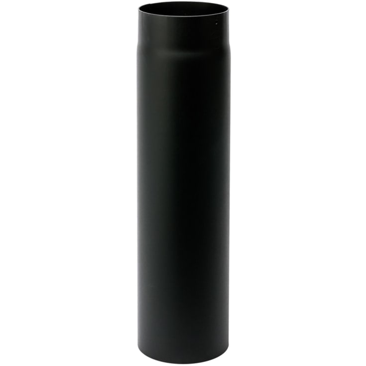 150 mm. Metalbestos svart røykrørlengde 500 mm. x 2 mm.