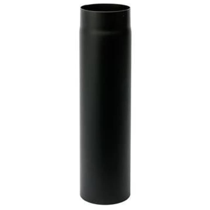 200 mm Metalbestos svart røykrørlengde 500 mm x 2 mm
