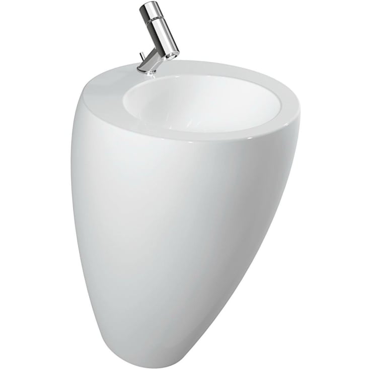 Ilbagno Alessi tvättställ, 52x53 cm, vit