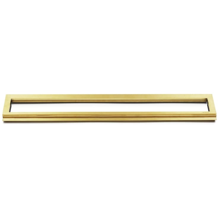 Unidrain HighLine Colour ram, 1200 mm, höjd 10 mm, borstad mässing