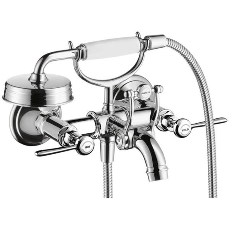 Axor Montreux 2-greps Badekarbatteri, cc 170 mm, krom