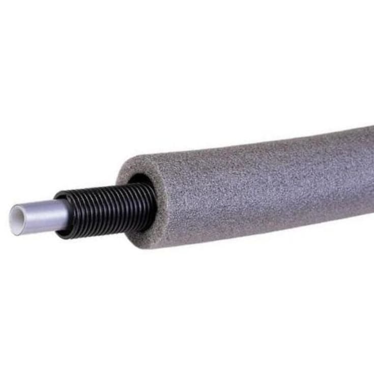 75 meter Uponor Uni Pipe Plus alupex rør i rør m/10 mm isolering, 20 mm