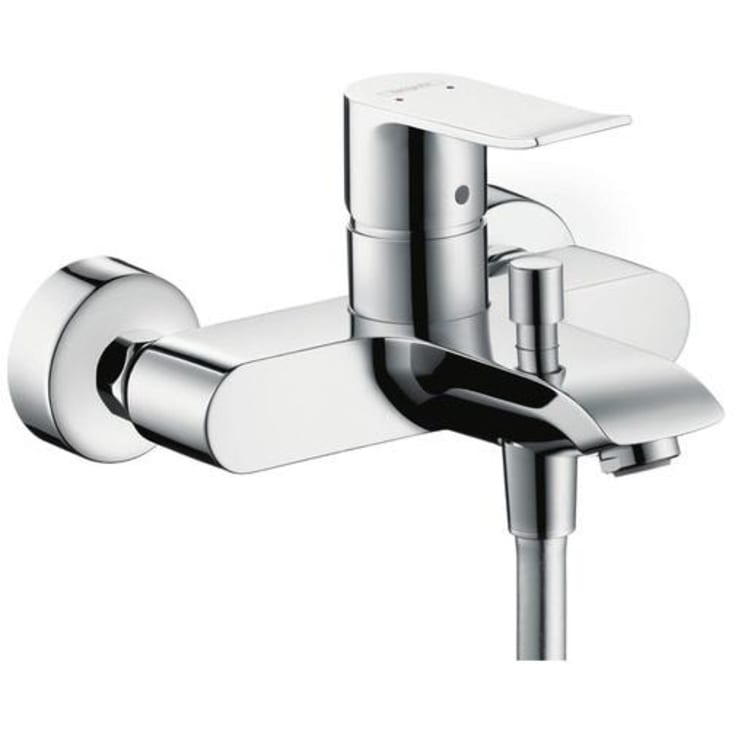 Hansgrohe Metris badkarsblandare, krom