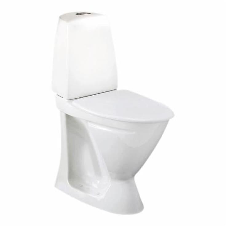Ifö Sign toalett, rengjøringsvennlig, hvit
