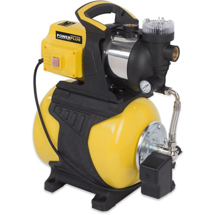 Powerplus Gardenpro husvannverk 1000 watt, 19 liter trykktank