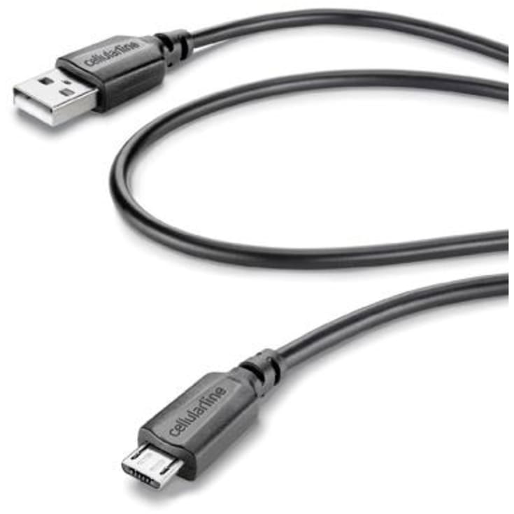 Cellularline Ladekabel med Micro USB - 1 meter