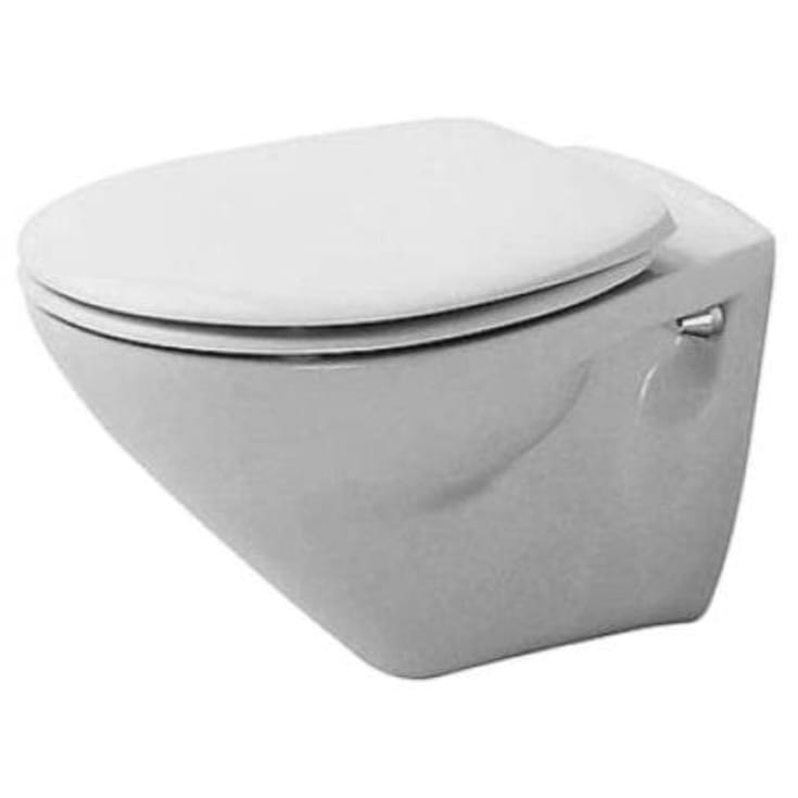 Duravit Duraplus væghængt toilet, hvid