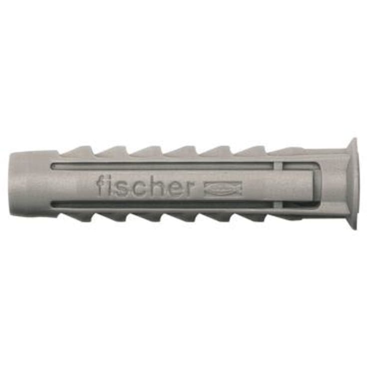 Fischer dybel SX 8x40 (Ø8 mm.) passer til skruer Ø4,5-6 mm, 100 stk