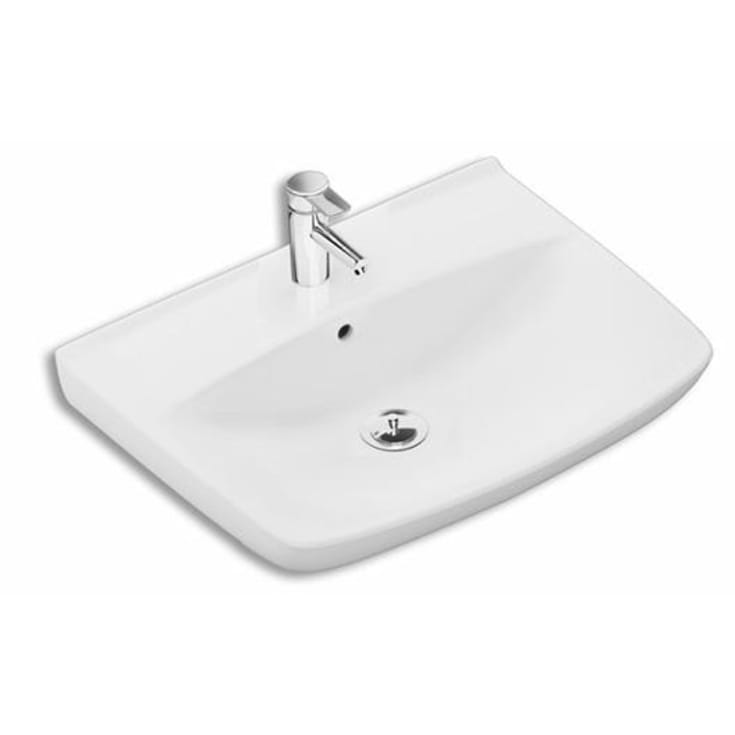 Ifö Spira servant, 60x44,5 cm, hvit