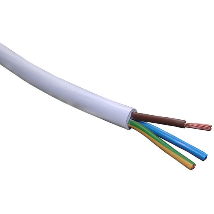 100 meter Downlightkabel 3x1,5 mm²