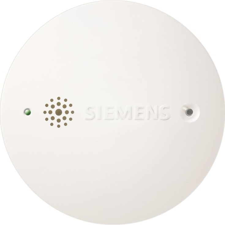 Siemens brandvarnare, 230V, vit