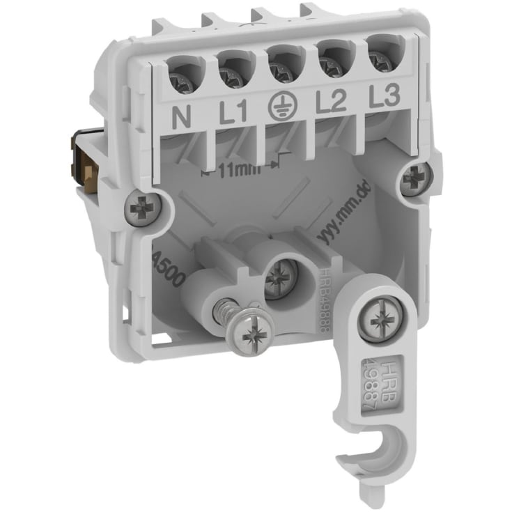 LK Fuga komfurudtag, 5 polet, 16A/440V, 1 modul, uden afdækning