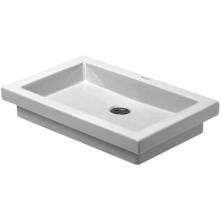 Duravit 2nd floor håndvask, 58x41,5 cm, hvid