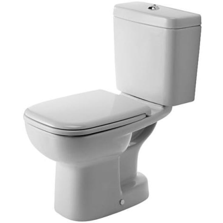 Duravit D-Code toilet, hvid