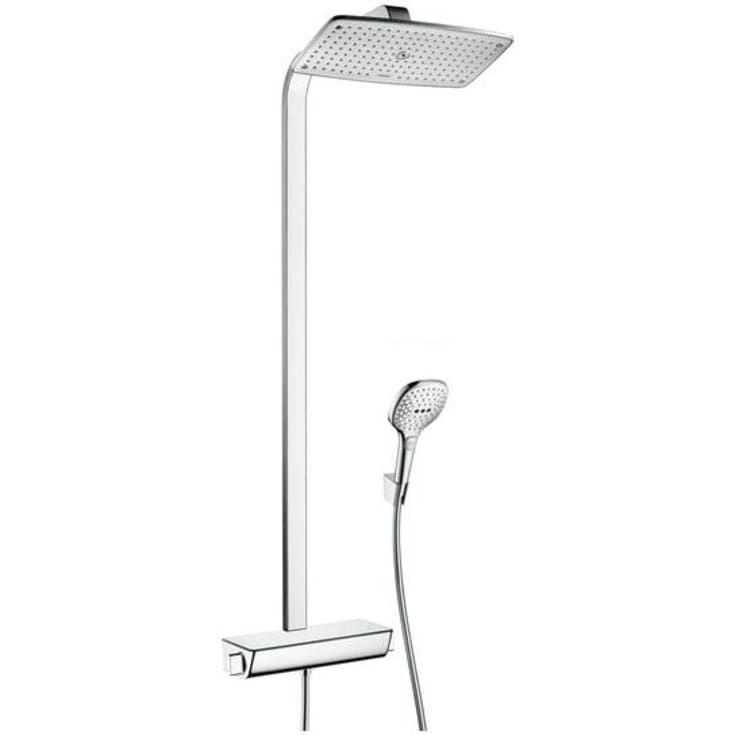 Hansgrohe Raindance E Showerpipe 360 duschset, vit/krom