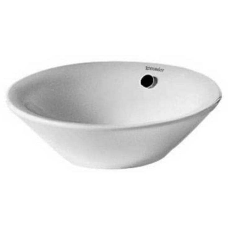 Duravit Starck 1 håndvask, Ø33 cm, hvid