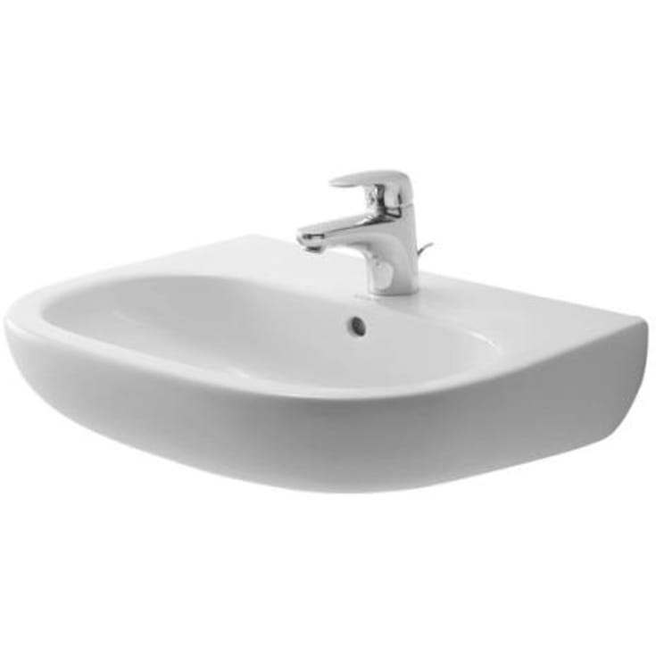 Duravit D-Code håndvask, 60x46 cm, hvid