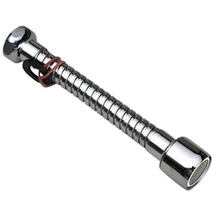 Metalslange 130 mm med luftblander M22 til køkkenarmatur