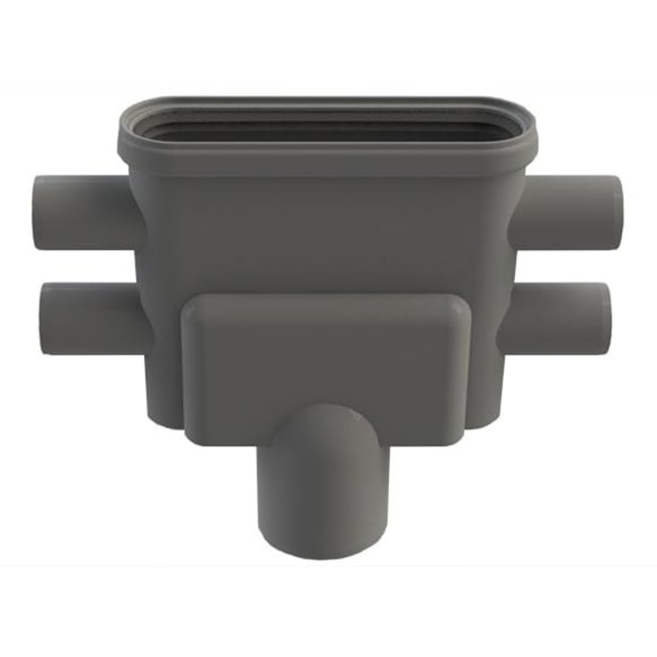 Unidrain 1414 utløpshus, Ø75 mm