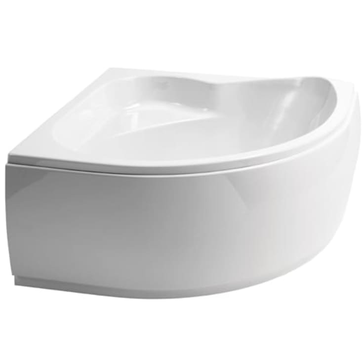 Royal Sigrid C1 spabad, 130x130 cm, hvid