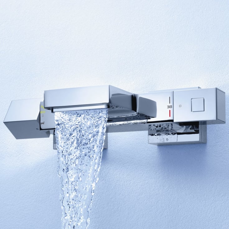 Grohe Cube badekarbatteri , krom