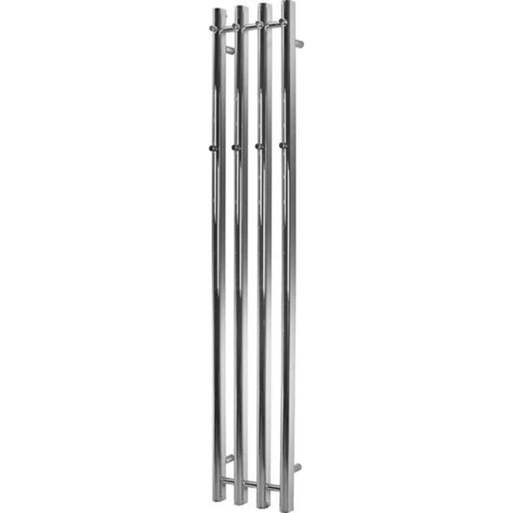 Kriss Vega handdukstork, kombi, 25,7x142 cm, krom