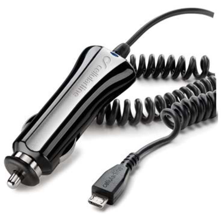 Cellularline Lader til bil (12/24V) med Micro USB