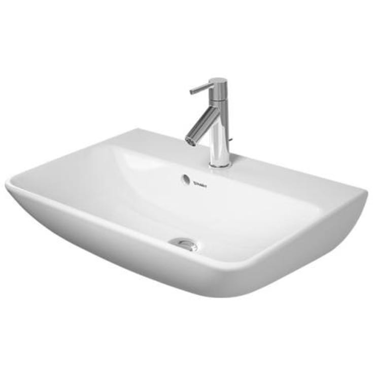 Duravit Me by Starck Compact håndvask, 60x40 cm, hvid