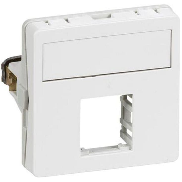 LK Fuga dataudtag uden montageramme, 1 modul, hvid
