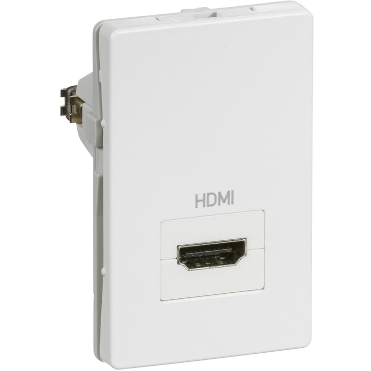 LK Fuga HDMI udtag 1½ modul i hvid