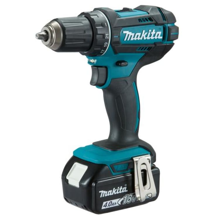 Makita Bore/Skruemaskine med batterier 3 x 18 Volt/4,0 Ah