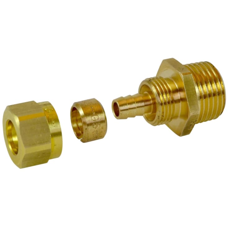 Uponor Koblingssæt 1/2" x 9,9 mm. - 1 stk.