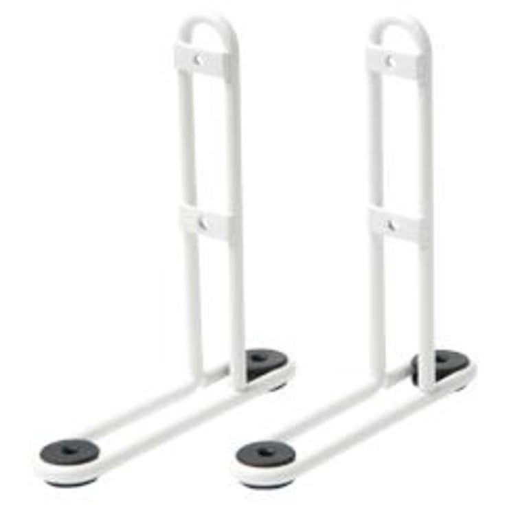 Glamox ben för TLO el-radiator, vit, 2 stk